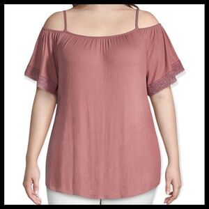 Cold shoulder top